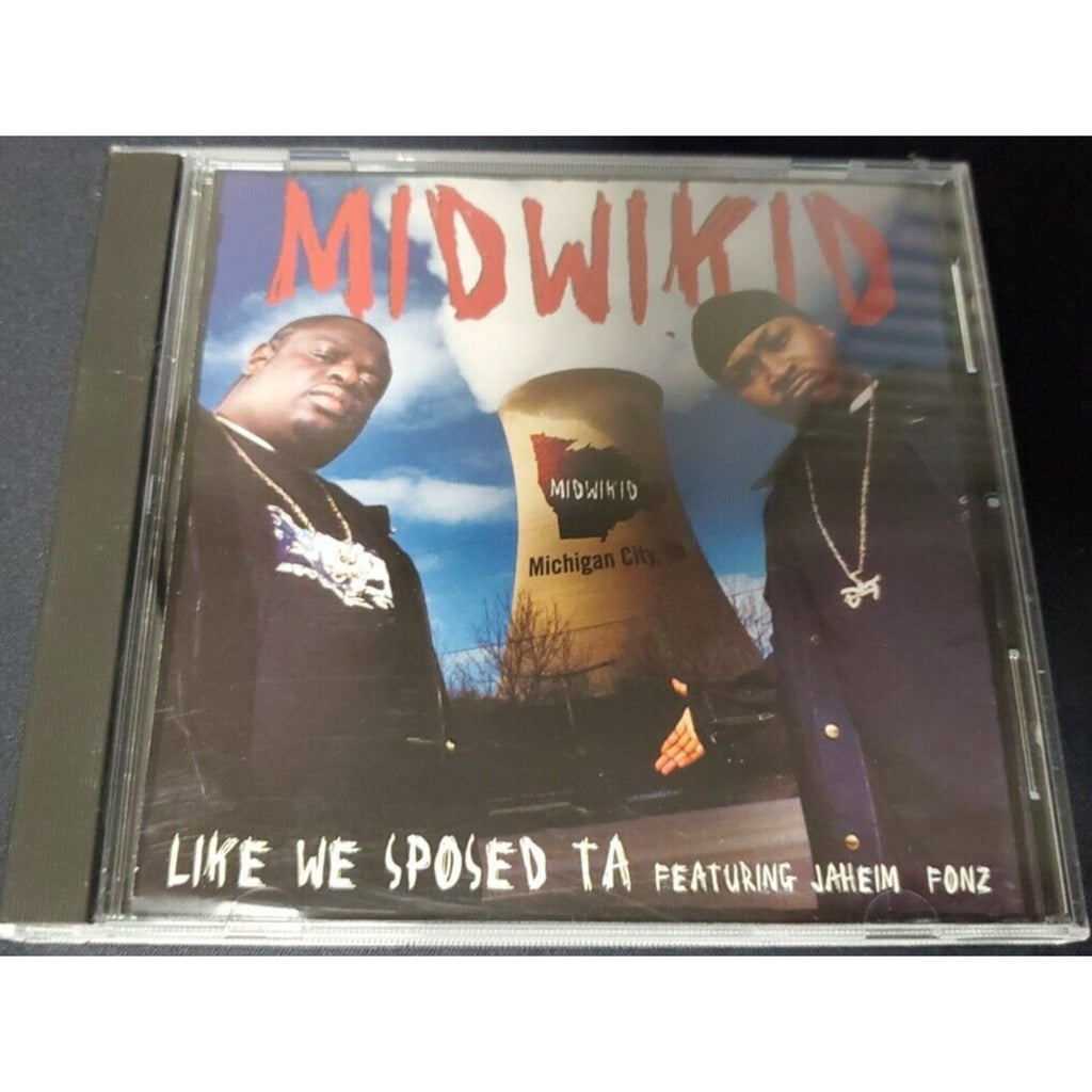 Midwikid ft Jaheim + Fonz – Like We Sposed Ta (CD Promo, 2002, Arista)