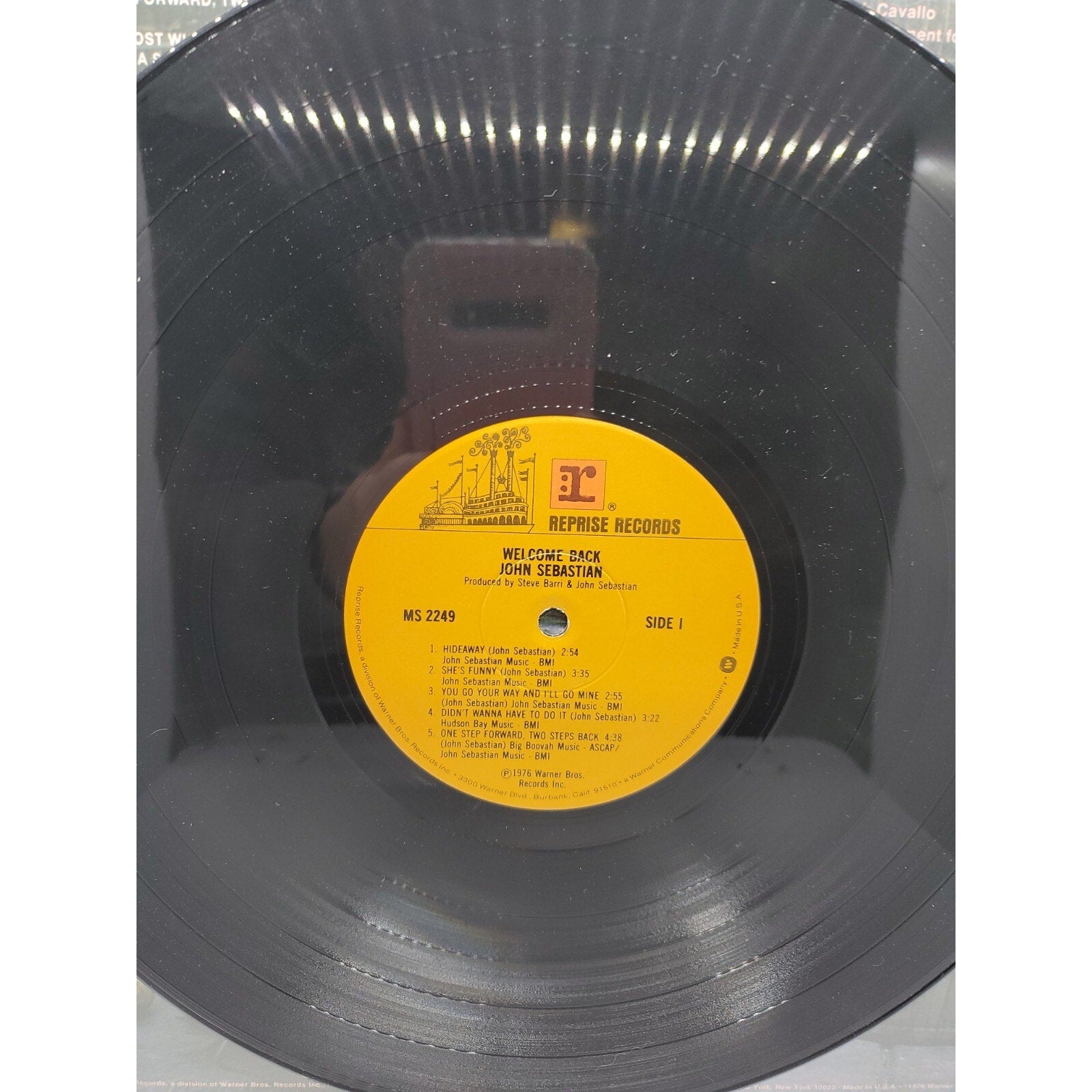 John Sebastian "Welcome Back" (Record)