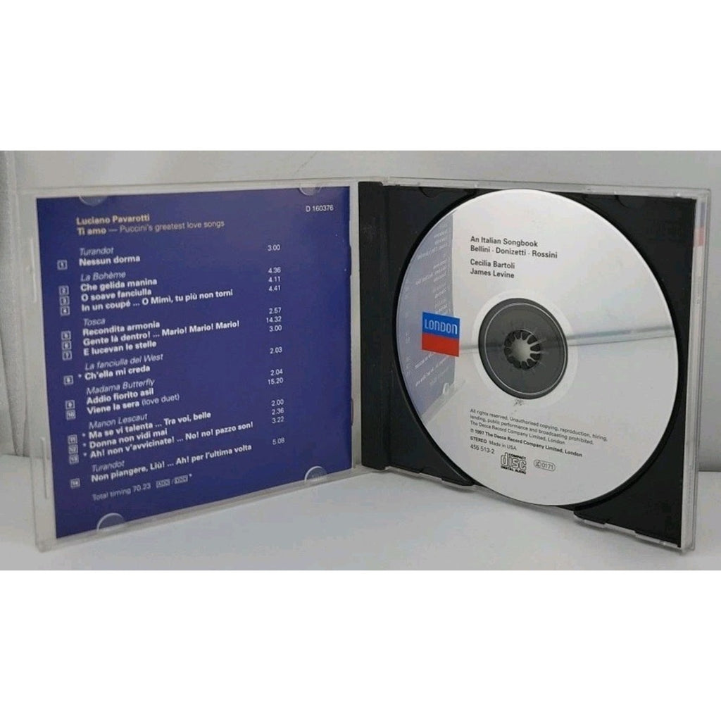 Ti Amo / Puccini's Greatest Love Songs by Luciano Pavarotti (CD, 1993)
