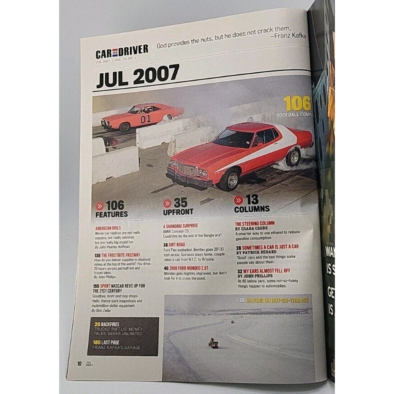 Car And Driver Magazine - July 2007 - Vol. 53 No. 1