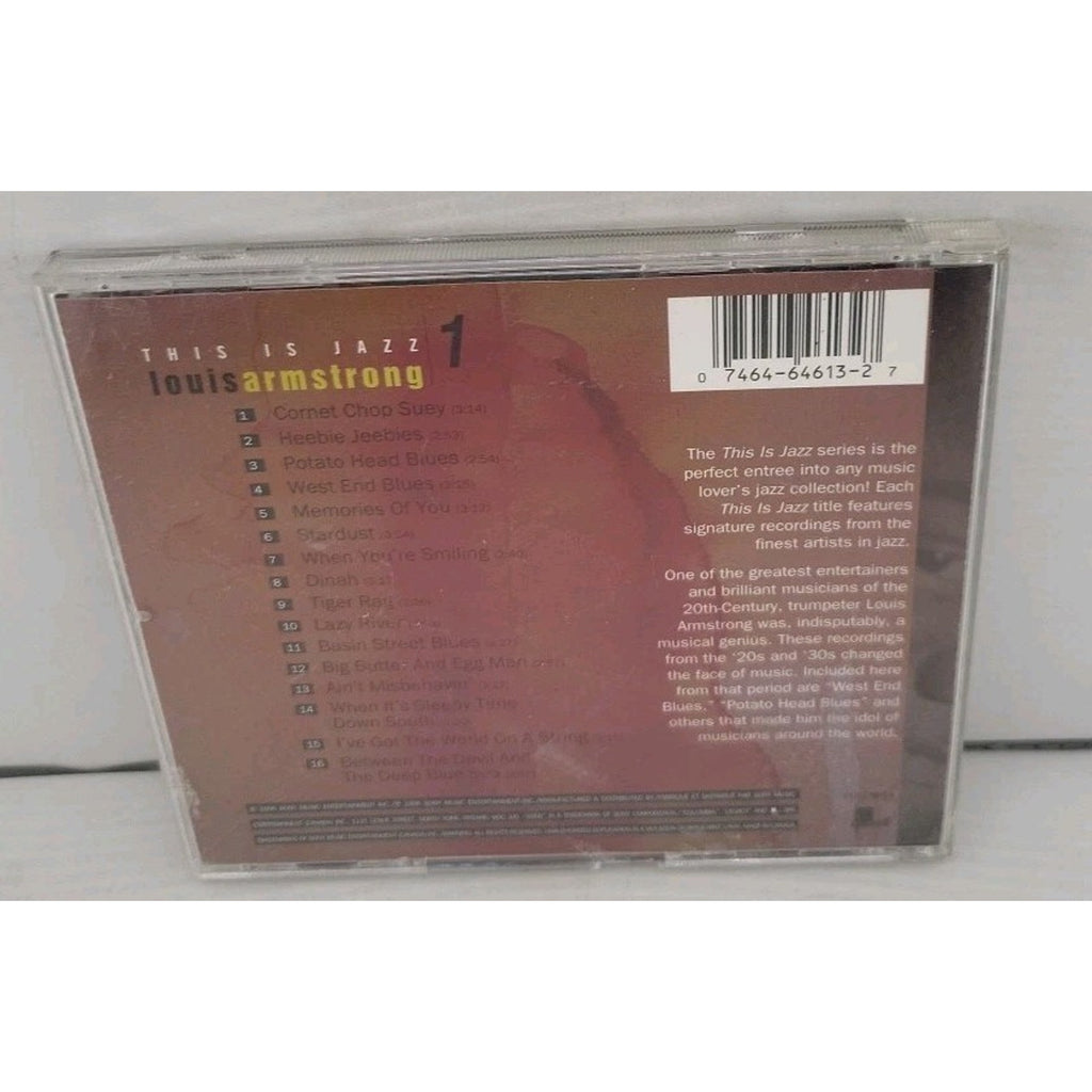 This Is Jazz No. 1 by Louis Armstrong (CD, 1996)