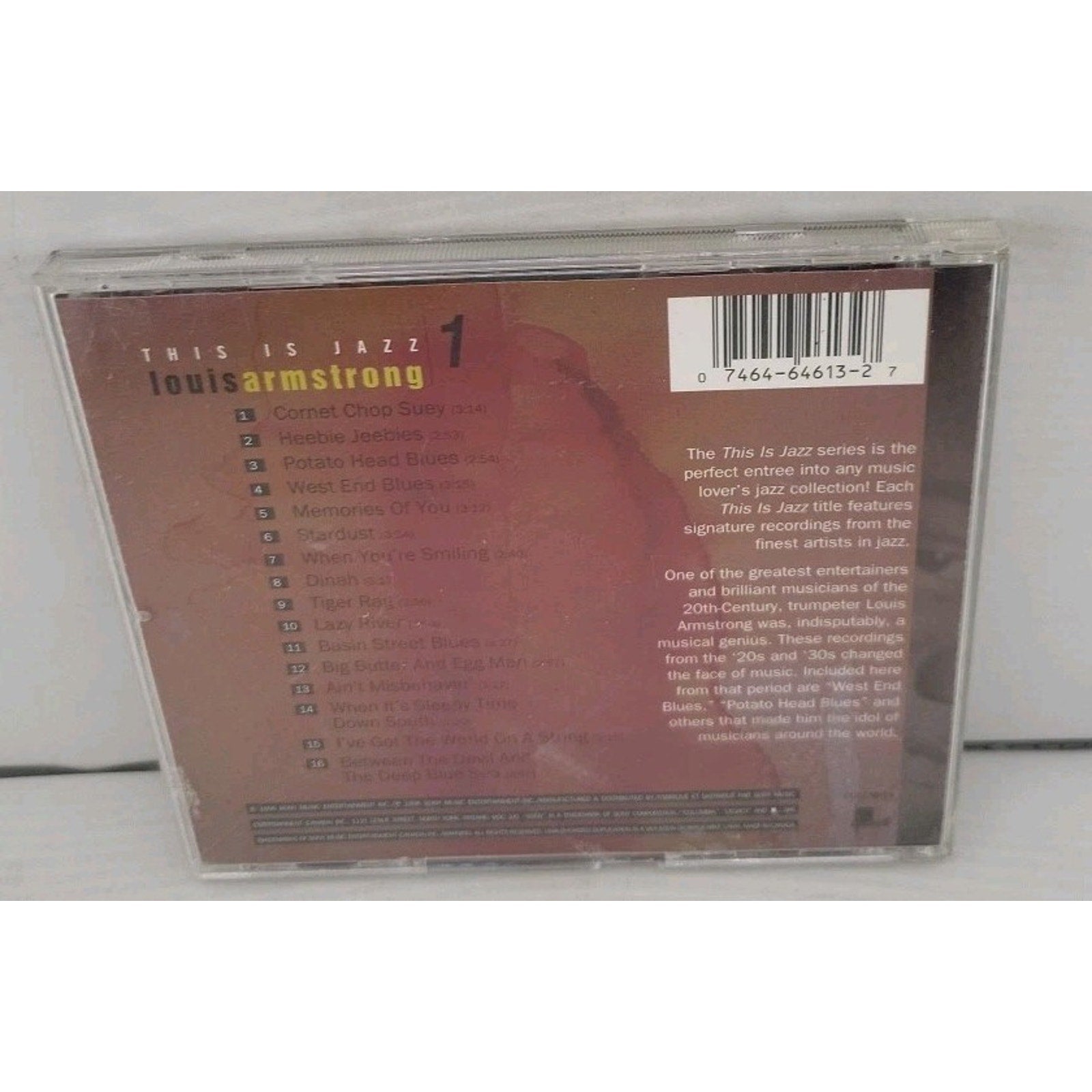 This Is Jazz No. 1 by Louis Armstrong (CD, 1996)