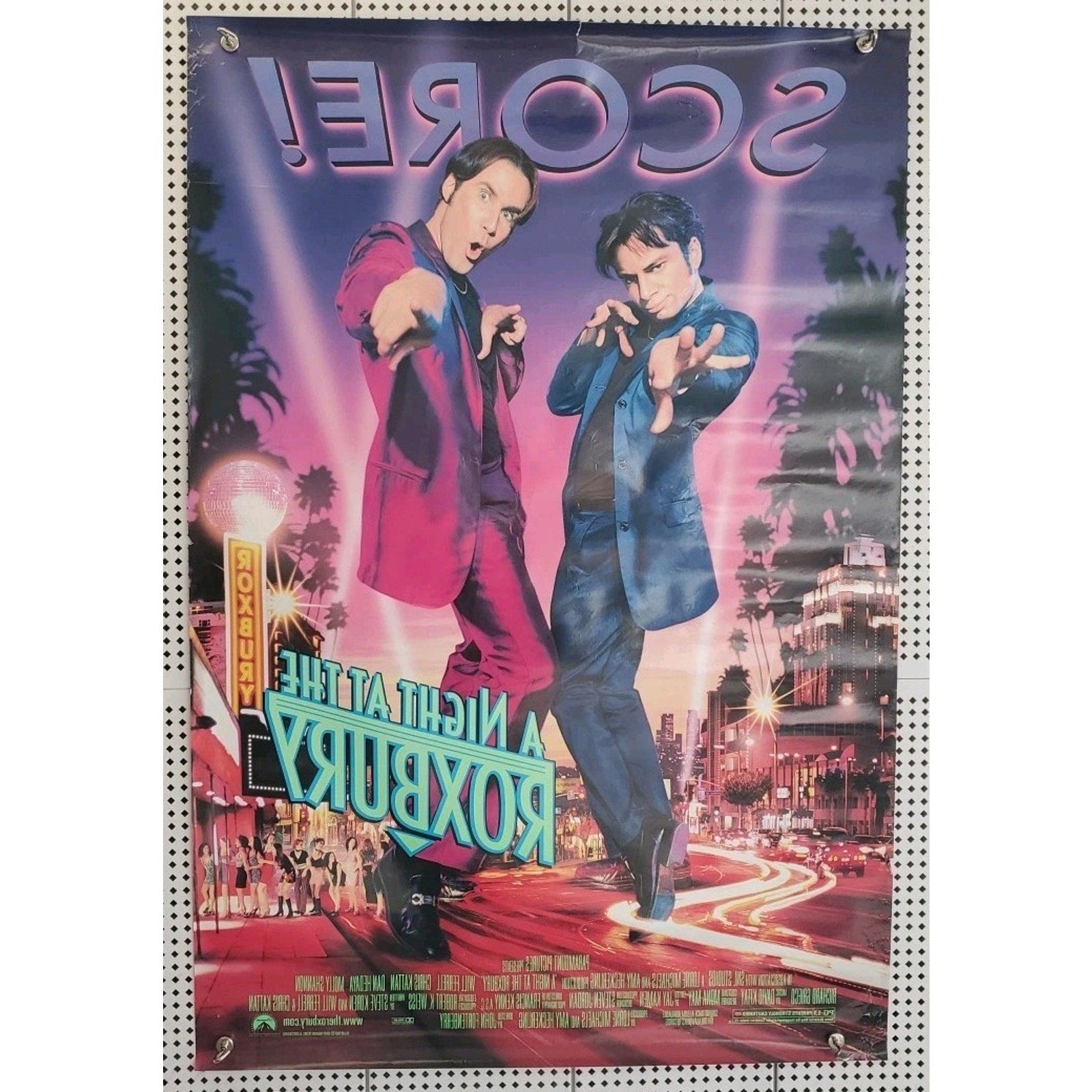A Night At The Roxbury Promotional Poster Paramount 1998 27x40