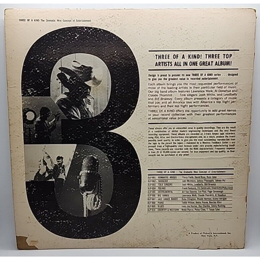 Frank Yankovic, Stosh & Polka Tones, Vic Zambrowski: 3 of a Kind (Record)