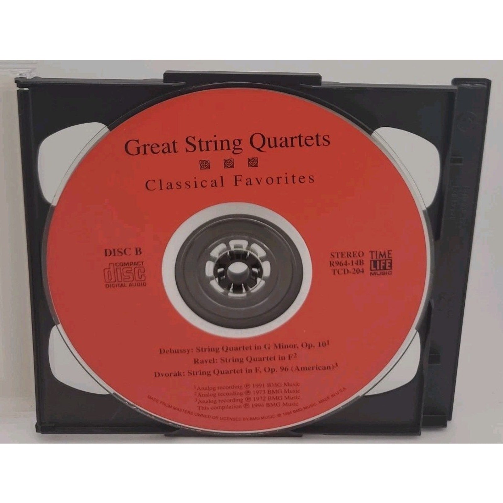 Great String Quartets: The Time-Life Library of Classical Favorites CDs
