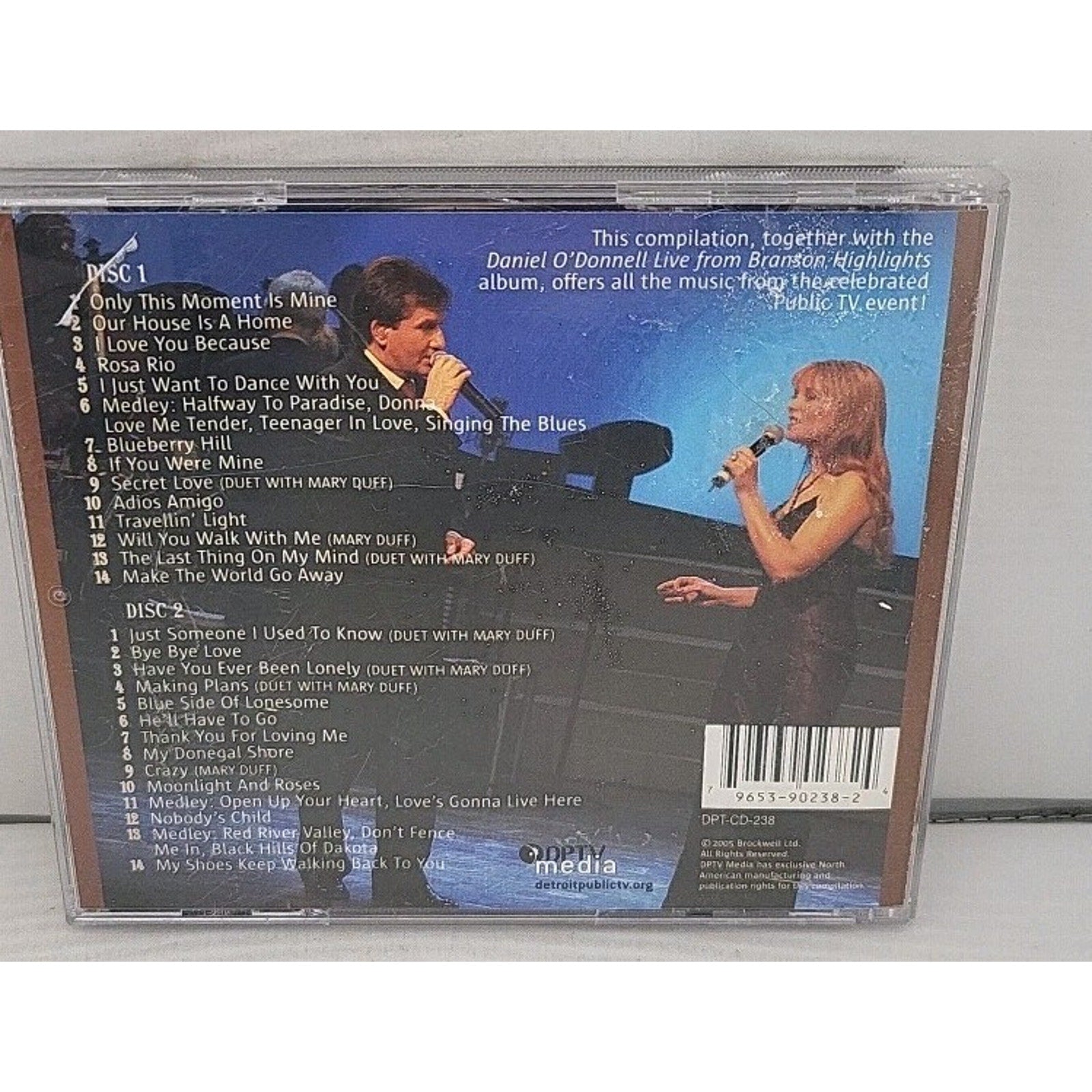 Branson Encore by Daniel O'Donnell (CD, 2005)