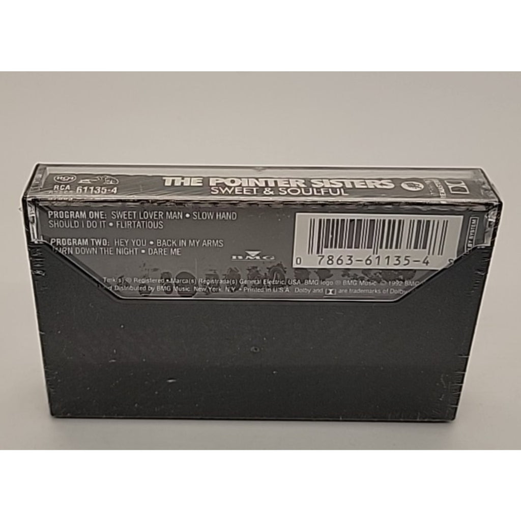 Sweet & Soulful by The Pointer Sisters (Cassette, Mar-1992, RCA) *Brand New*