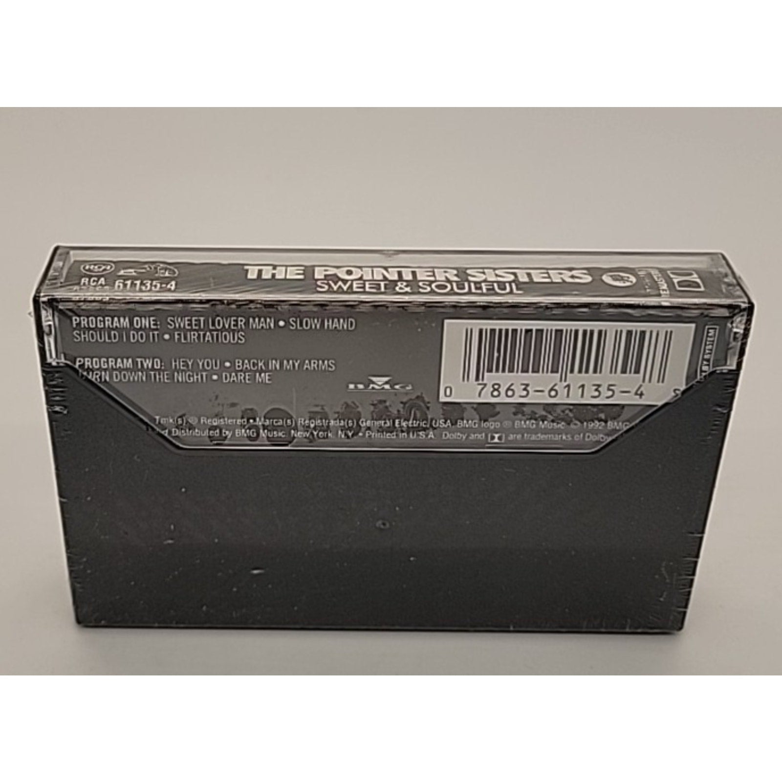 Sweet & Soulful by The Pointer Sisters (Cassette, Mar-1992, RCA) *Brand New*
