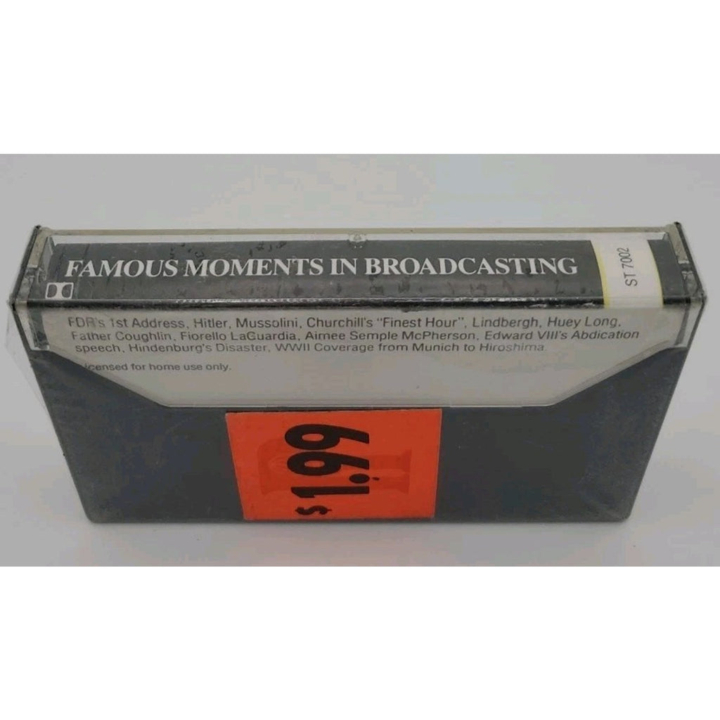 Famous Moments In Broadcasting Greatest News Stories of Our Time Cassette