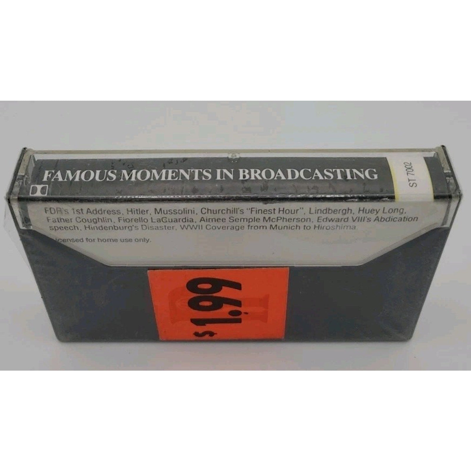 Famous Moments In Broadcasting Greatest News Stories of Our Time Cassette