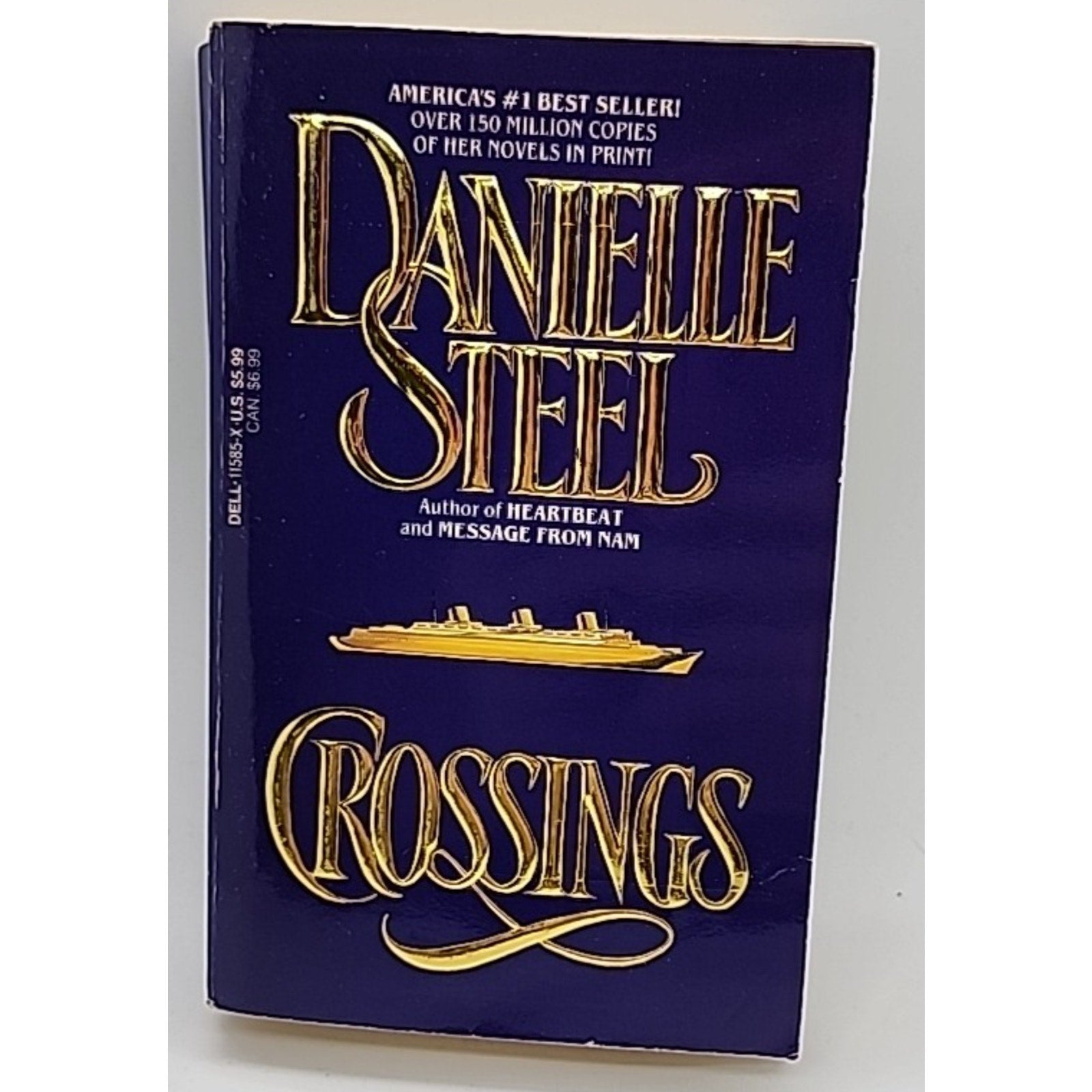 Crossings : A Novel by Danielle Steel (1987, Trade Paperback)