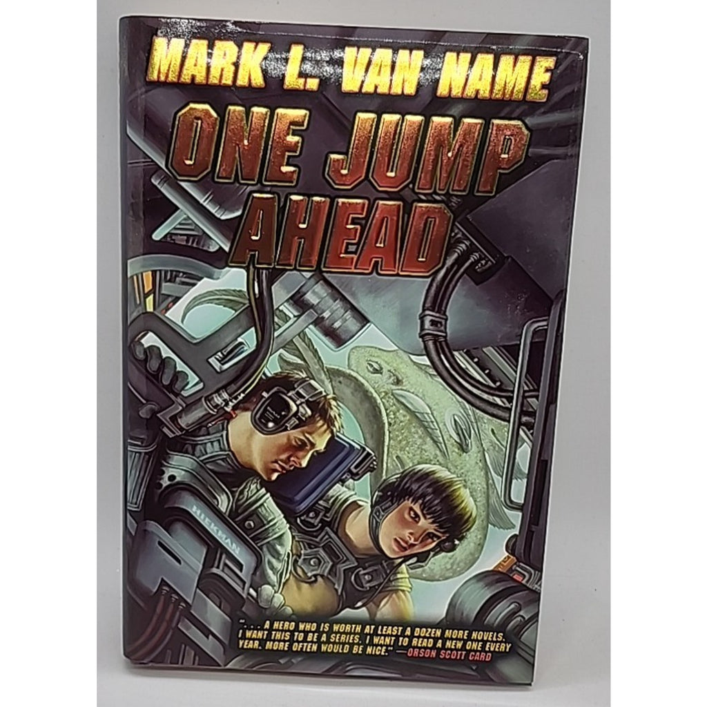 One Jump Ahead by Mark L. Van Name (2007, Hardcover)