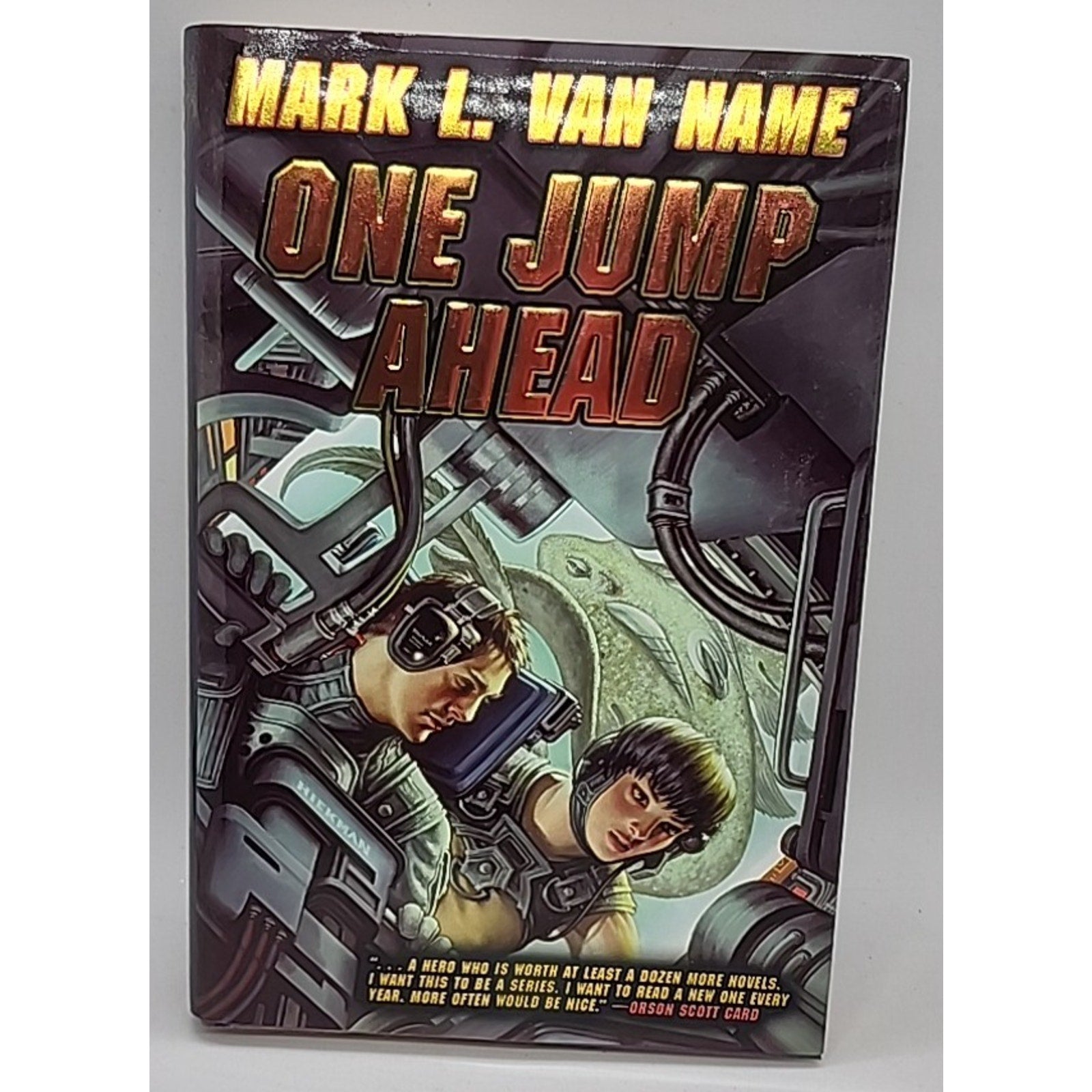 One Jump Ahead by Mark L. Van Name (2007, Hardcover)