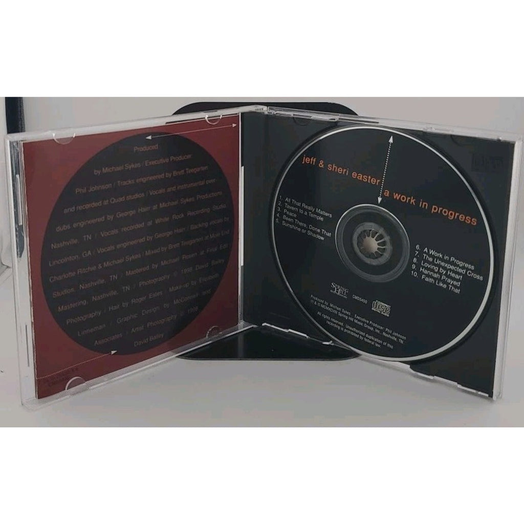 A Work in Progress by Jeff & Sheri Easter (CD)