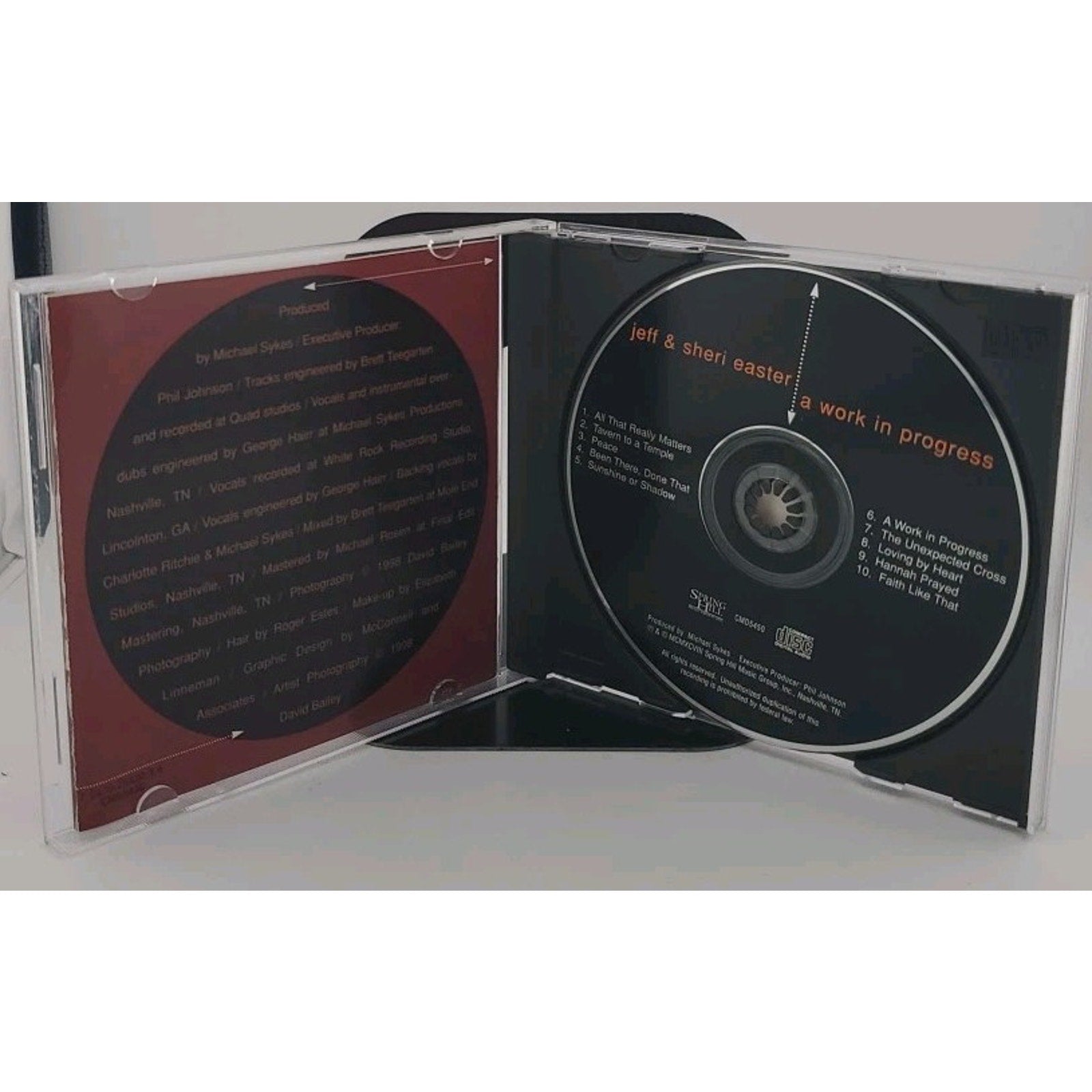 A Work in Progress by Jeff & Sheri Easter (CD)
