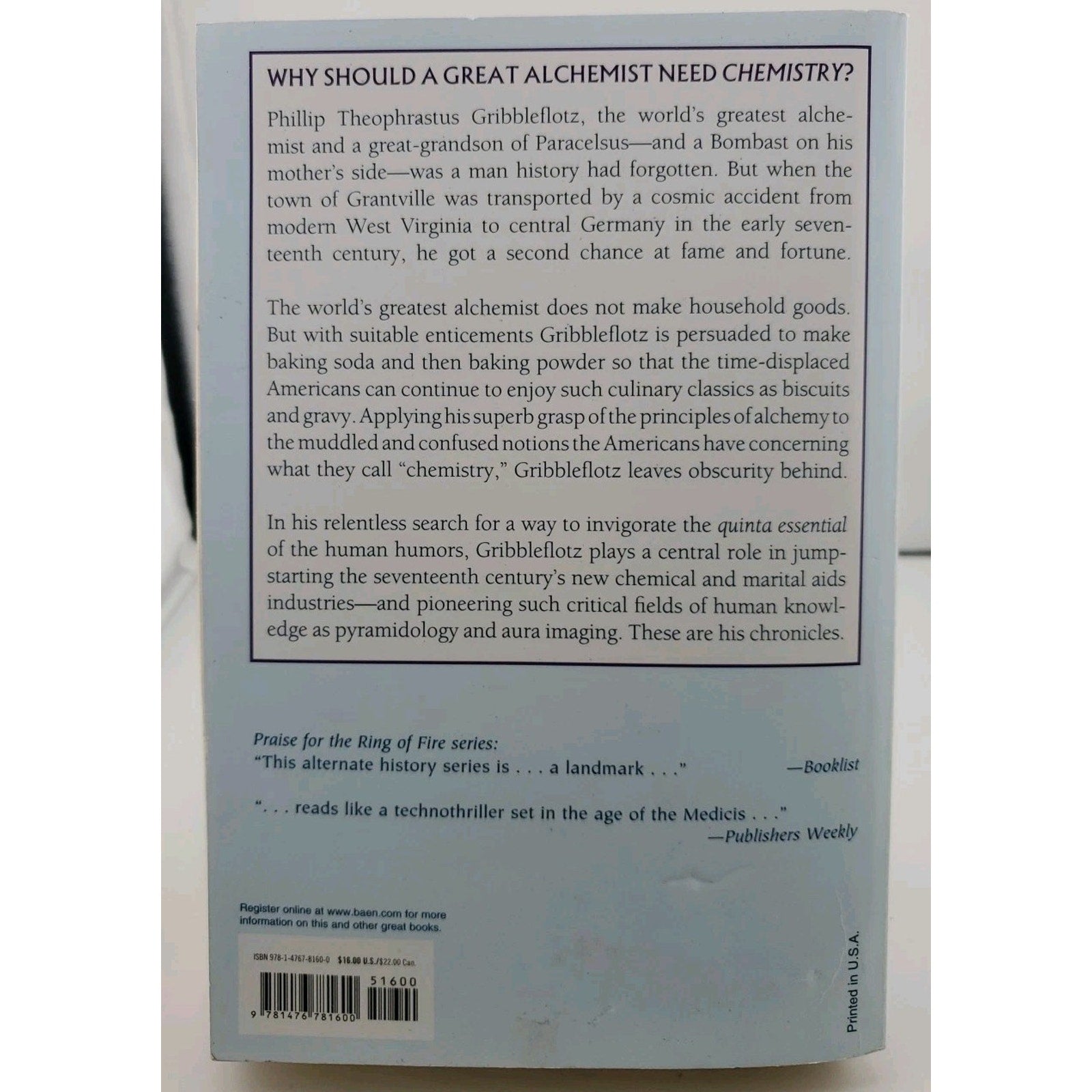 1636: the Chronicles of Dr. Gribbleflotz by Kerryn Offord (Paperback)