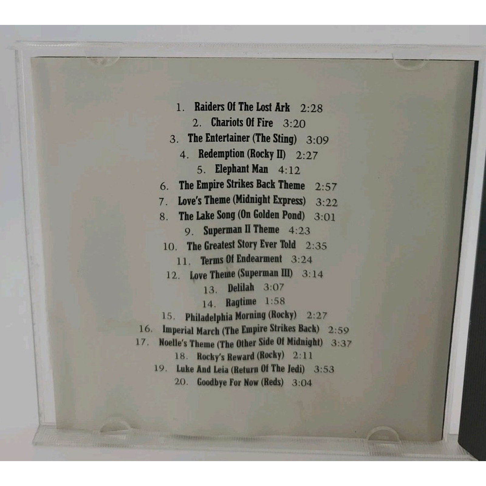 Great Movie Themes CD