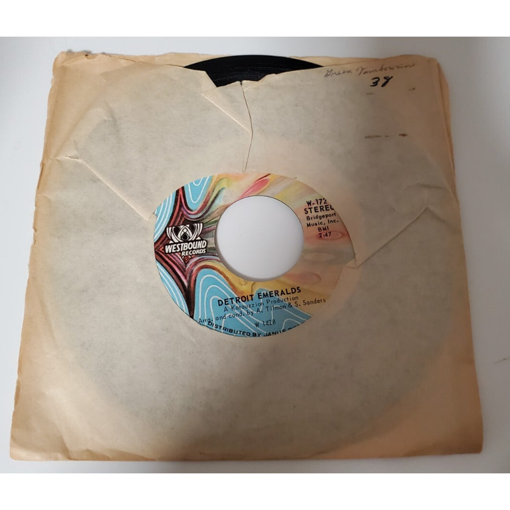 Detroit Emeralds - Do Me Right - 45RPM Record - Singles