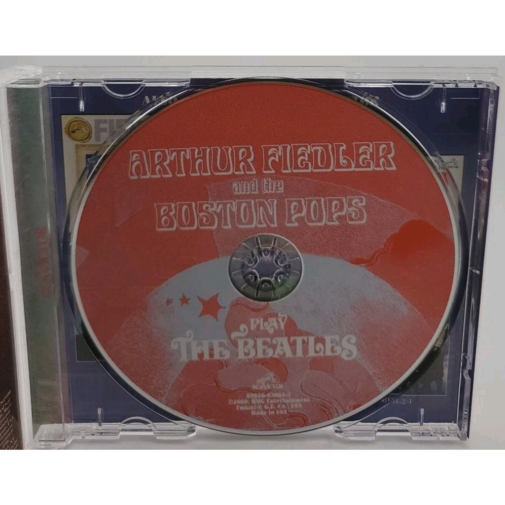 Play the Beatles by Boston Pops / Fiedler (CD, 2000)