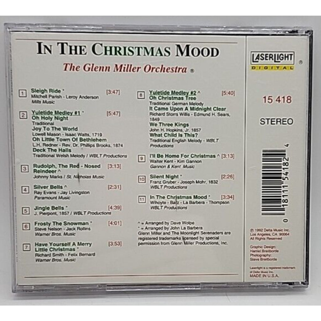 Vol. 1-in the Christmas Mood by Glenn Miller & His Orchestra (CD, 1991)