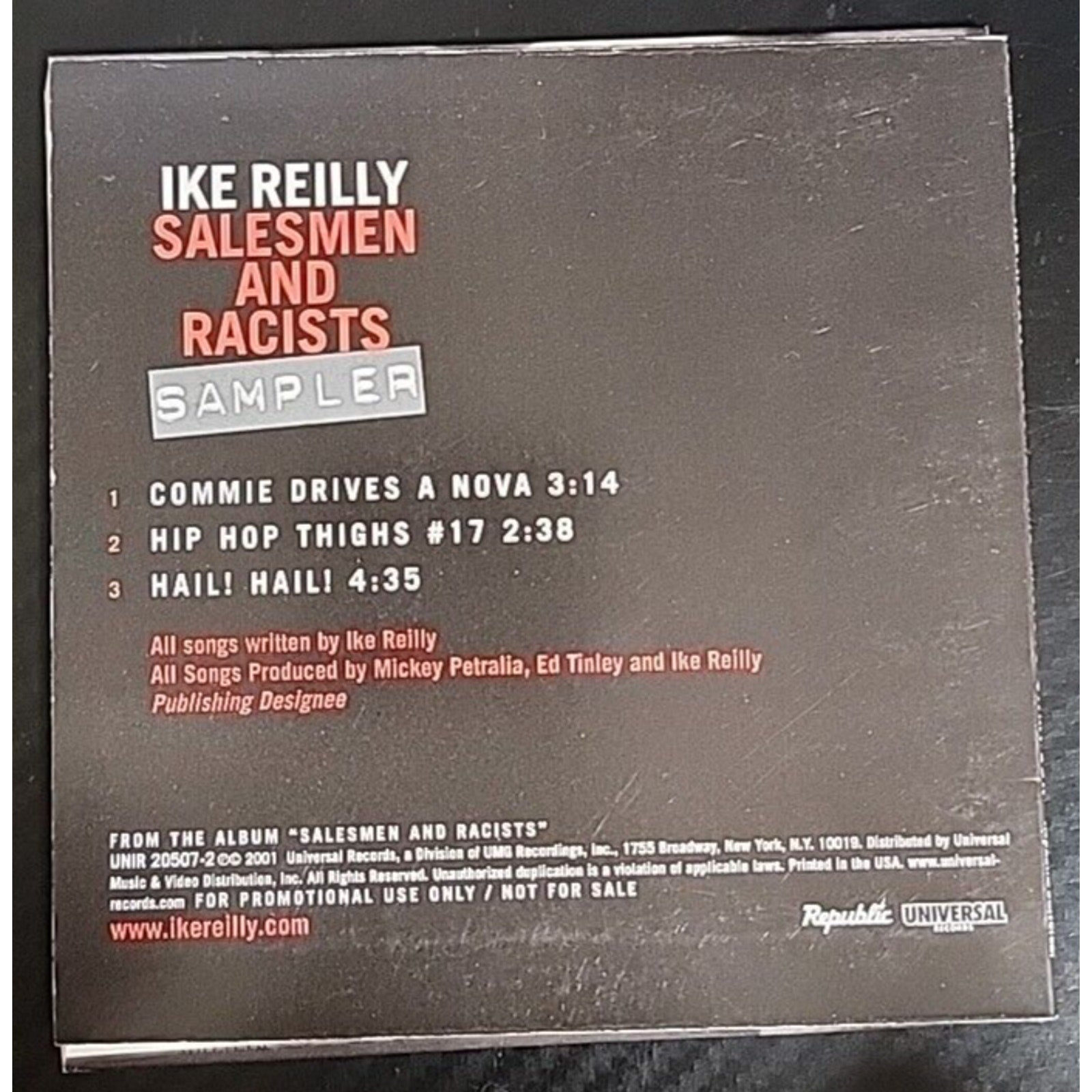 Ike Reilly Salesmen Sampler (CD)