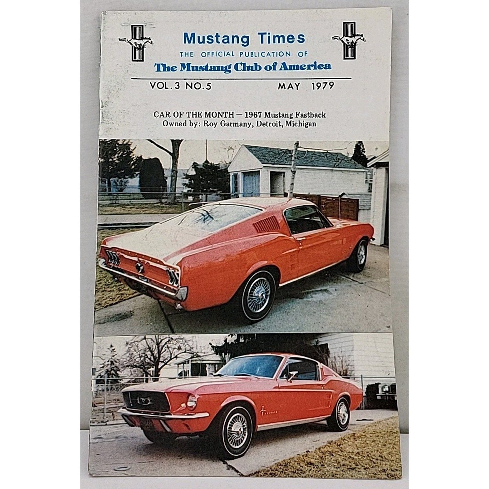 Mustang Magazines - The Mustang Club Of America - May 1979 - Vol. 3 No. 5