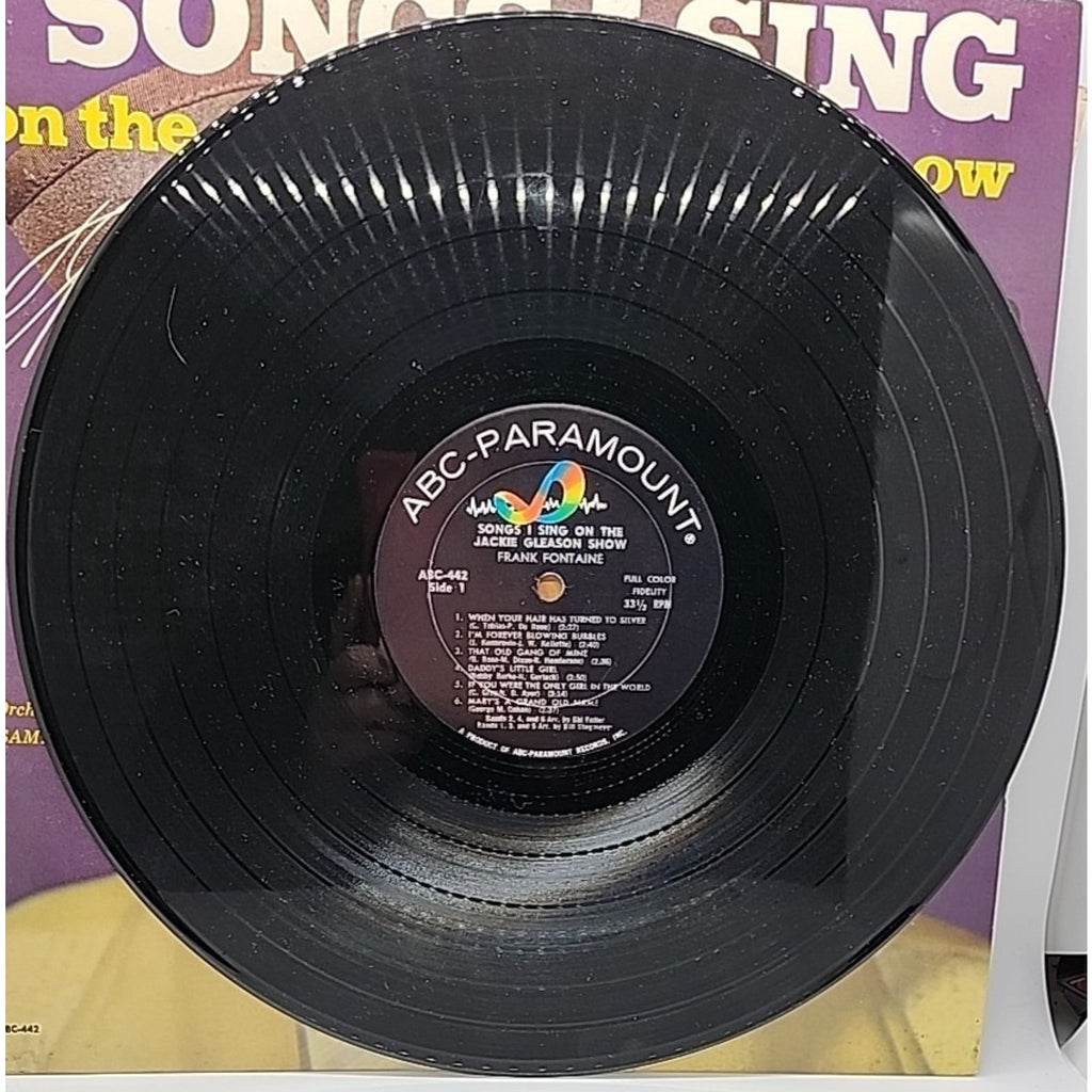 Frank Fontaine- Songs I Sing On The Jackie Gleason Show ABC 442 (Record)