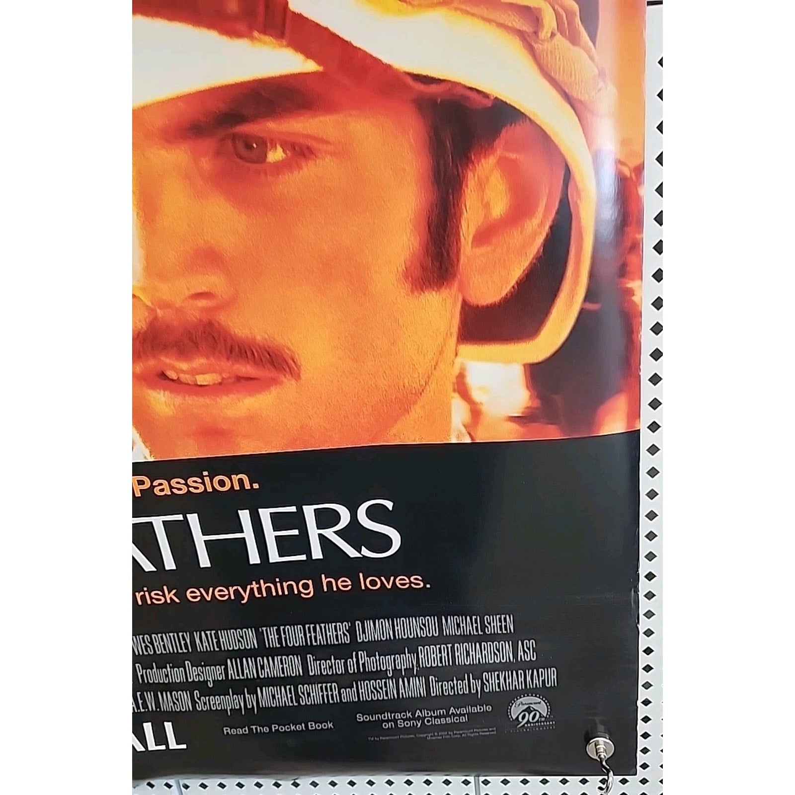 The Four Feathers 2002 Double Sided Original Movie Poster 27"x40"