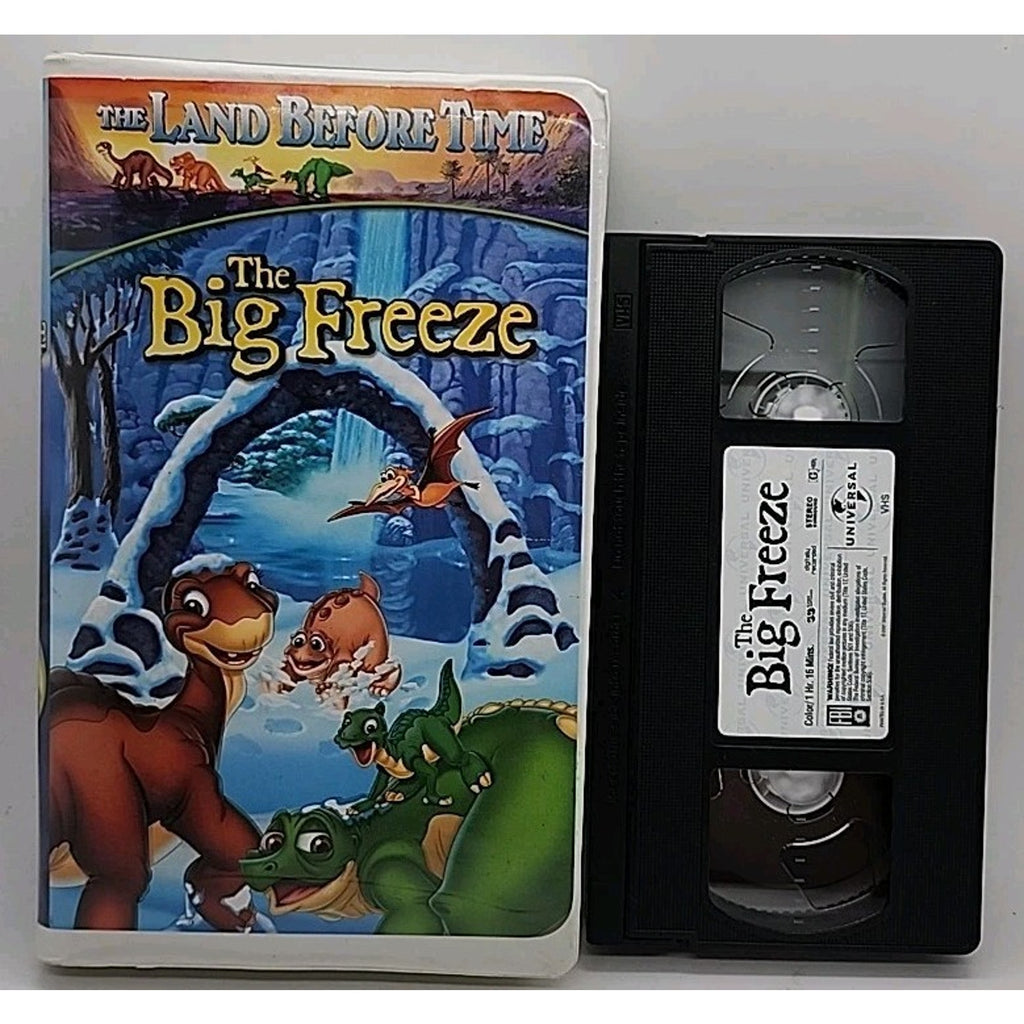 The Land Before Time VIII: The Big Freeze (VHS, 2001, Spanish Dubbed Clamshell)