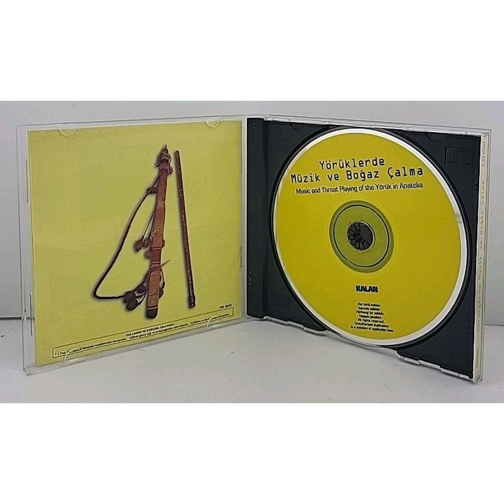 Yoruklerde - Music And Throat Playing Of The Yoruk In Anatolia CD