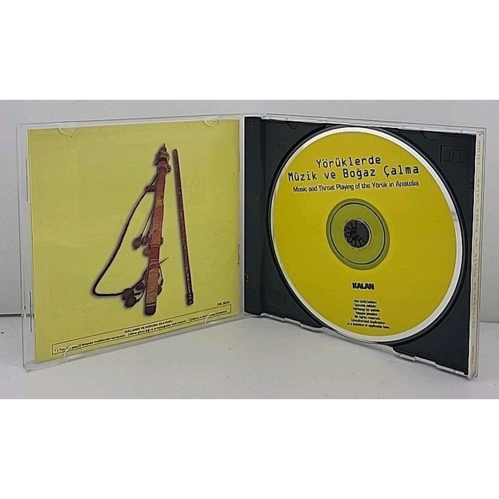 Yoruklerde - Music And Throat Playing Of The Yoruk In Anatolia CD