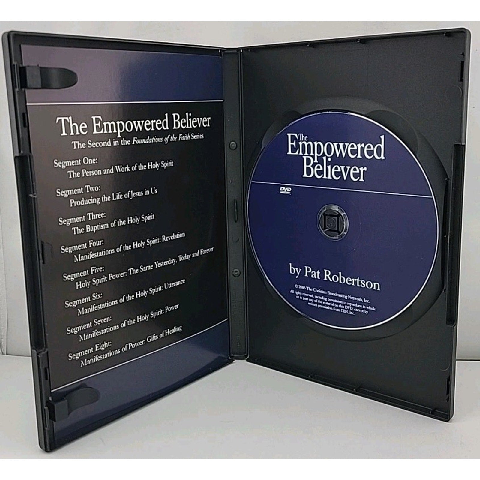Pat Robertson The Empowered Believer A Life of Strength and Authority (DVD)