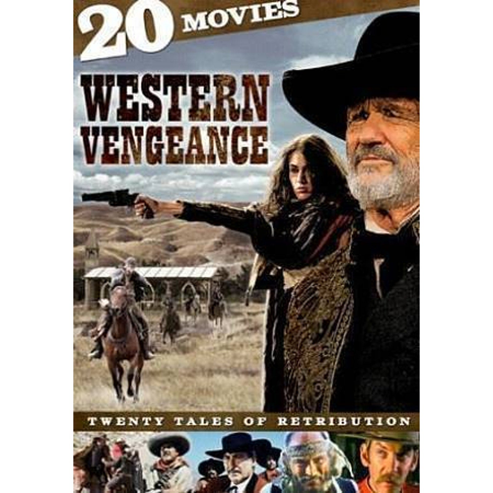 Western Vengeance: 20 Movies (DVD, 2013, 4-Disc Set)