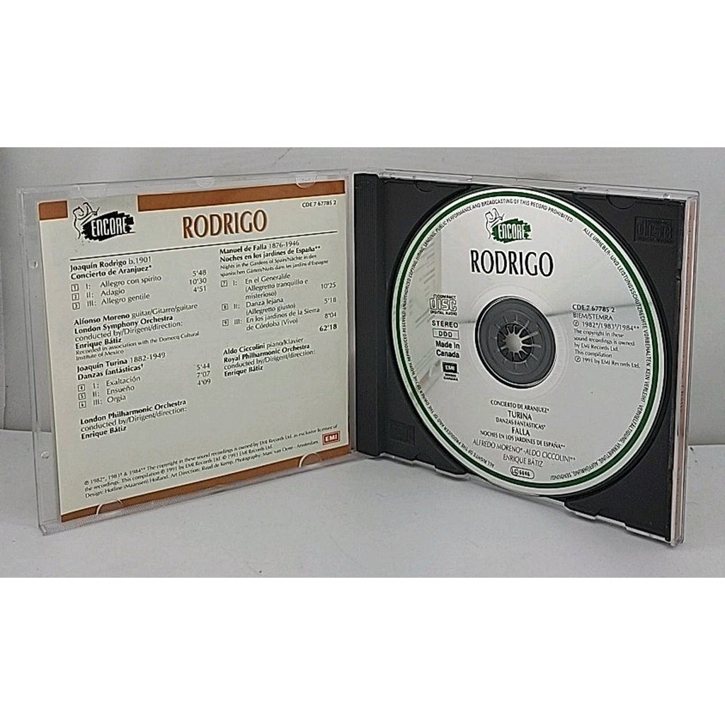 Rodrigo: Concierto De Aranjuez, Falla, Turina, Danzas Fantasticas (CD)