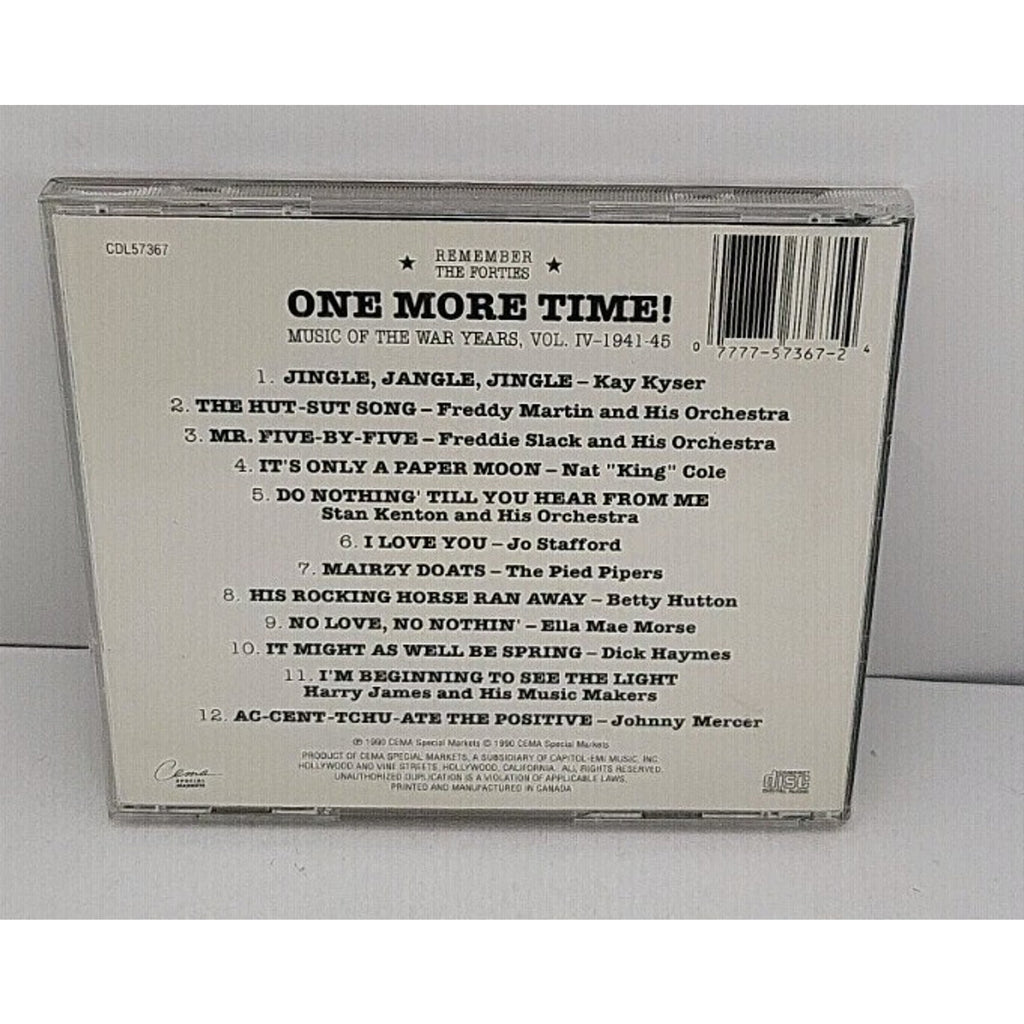 One More Time by Various Artists (CD, Apr-1992, EMI-Capitol Special Markets)