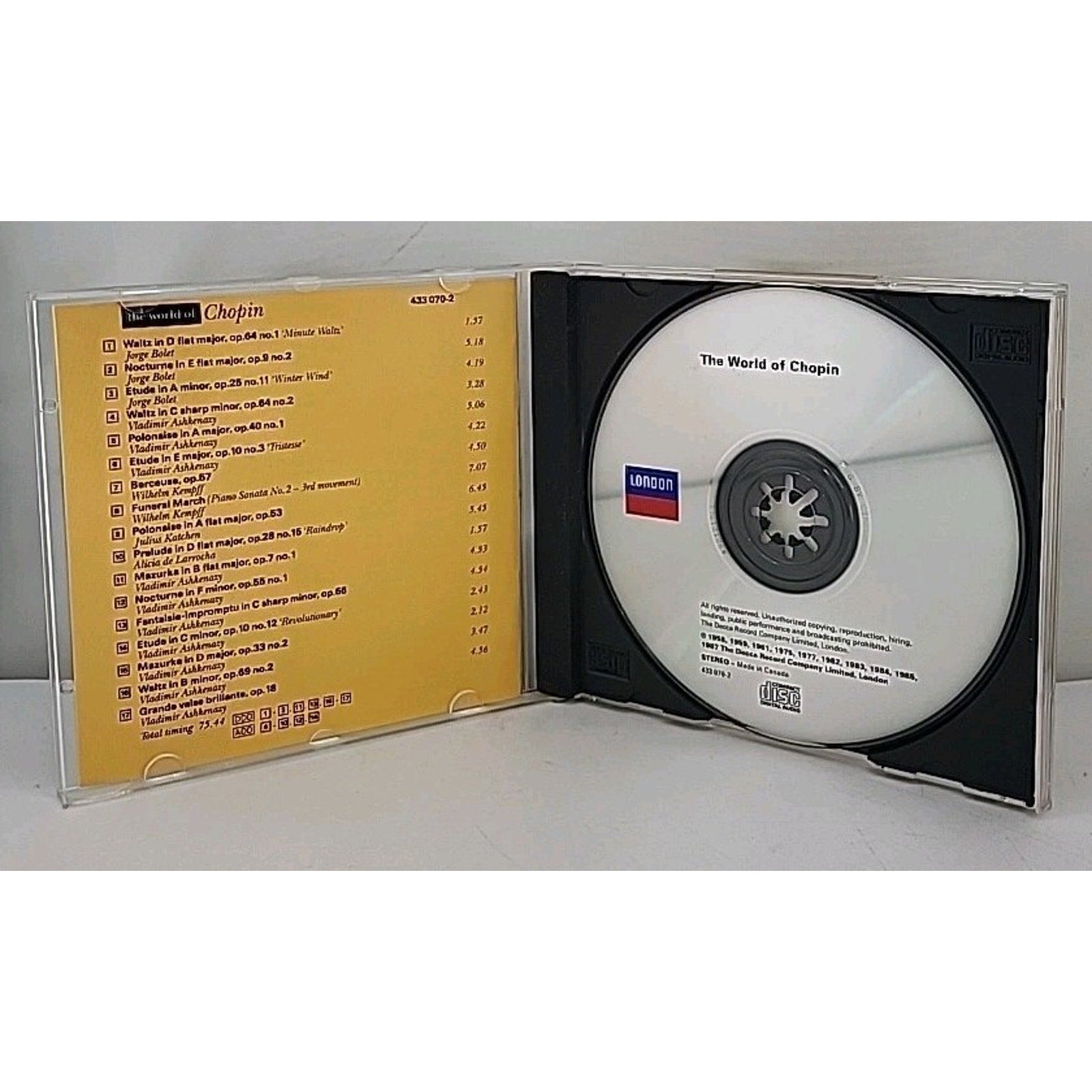 Chopin – the World of Chopin Volume 6 CD
