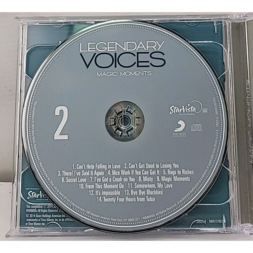 Legendary Voices: Magic Moments by Various (CD, 2014)