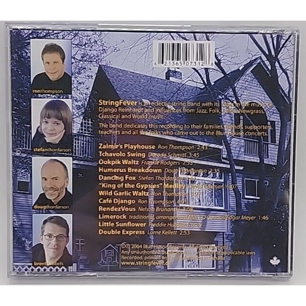 Blue House Sessions by Stringfever (CD, 2004)