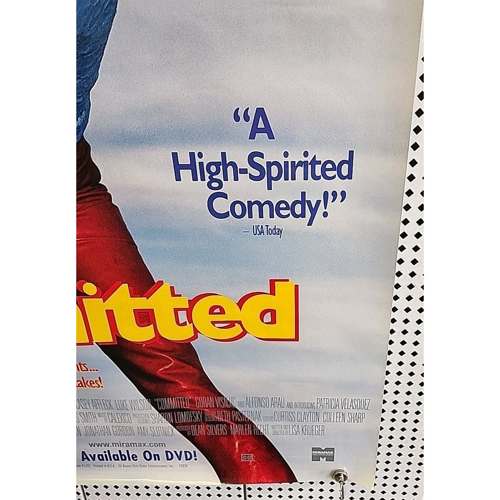 Committed Movie Poster - 40 x 26 - Rolled - Heather Graham