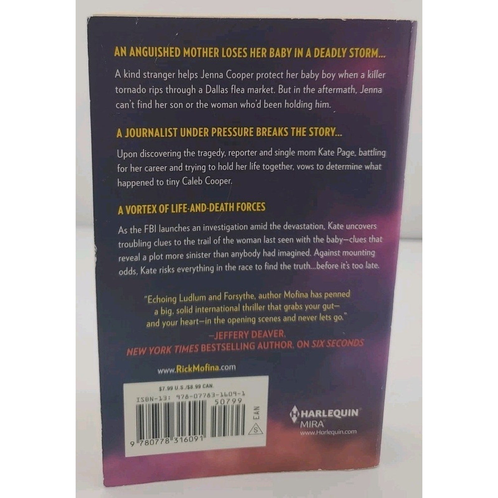 Whirlwind by Rick Mofina (2014, Mass Market)