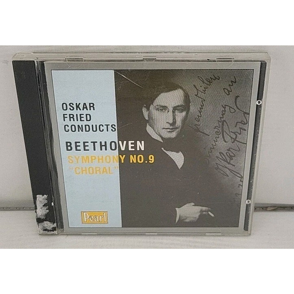 Oskar Fried Conducts Beethoven - Symphony No. 9 (CD, 1989, Pearl) GEMM CD 9372