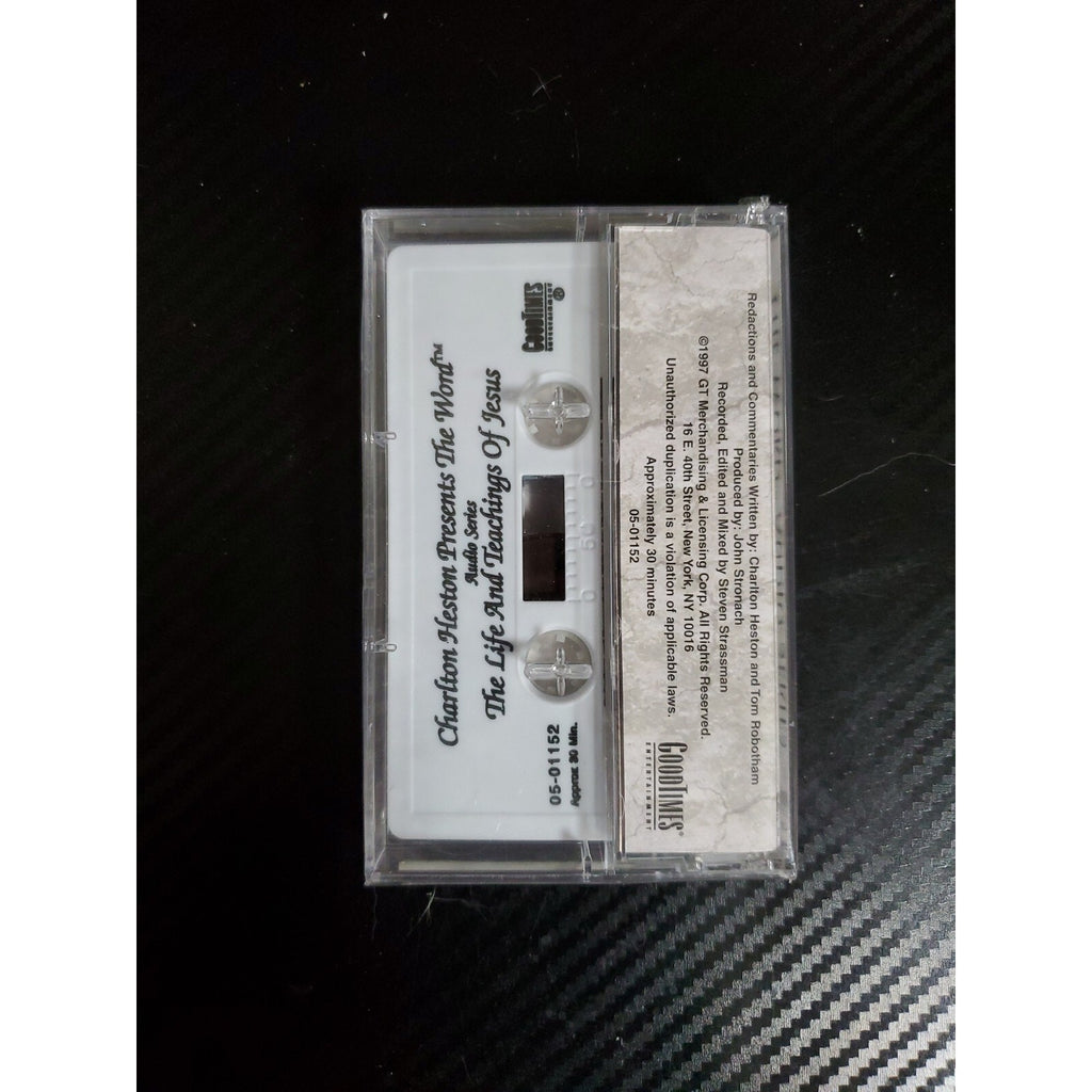 Charlton Heston Presents: The Word The Life & Teachings of Jesus Cassette Sealed