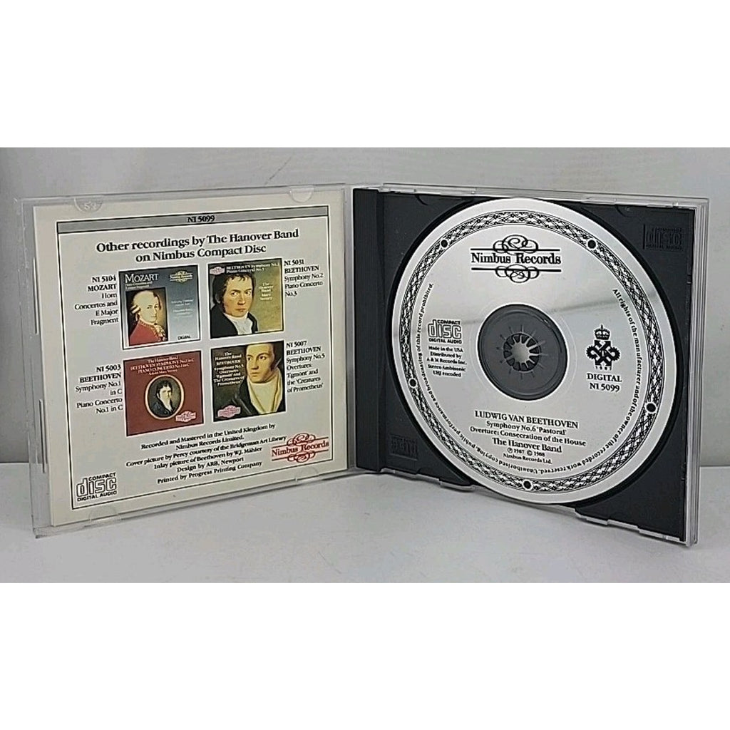 Beethoven: Symphony No. 6 'Pastoral'by Hanover Band (CD, Nimbus)
