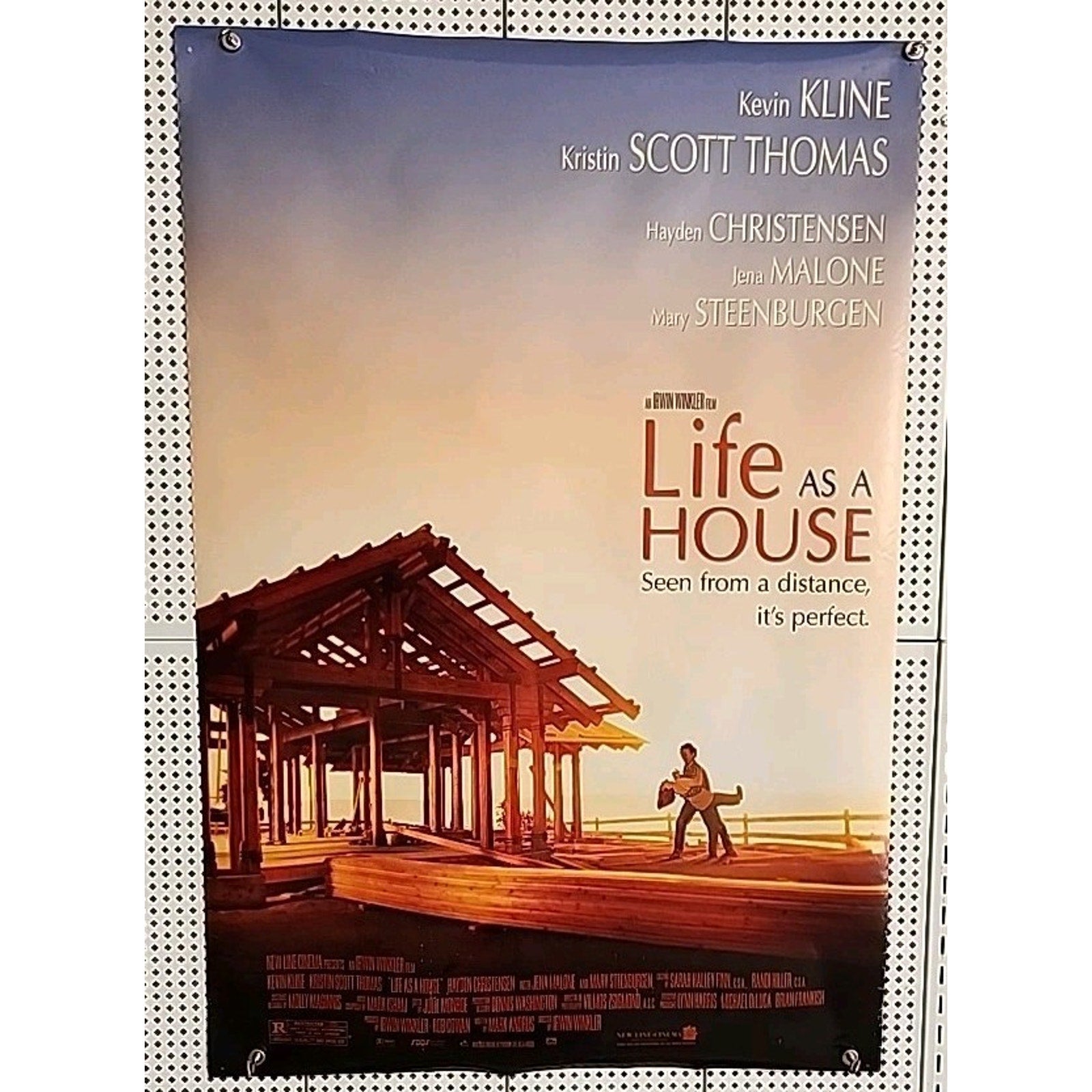 Life as a House 27x40 Original Double Sided One Sheet Movie Poster