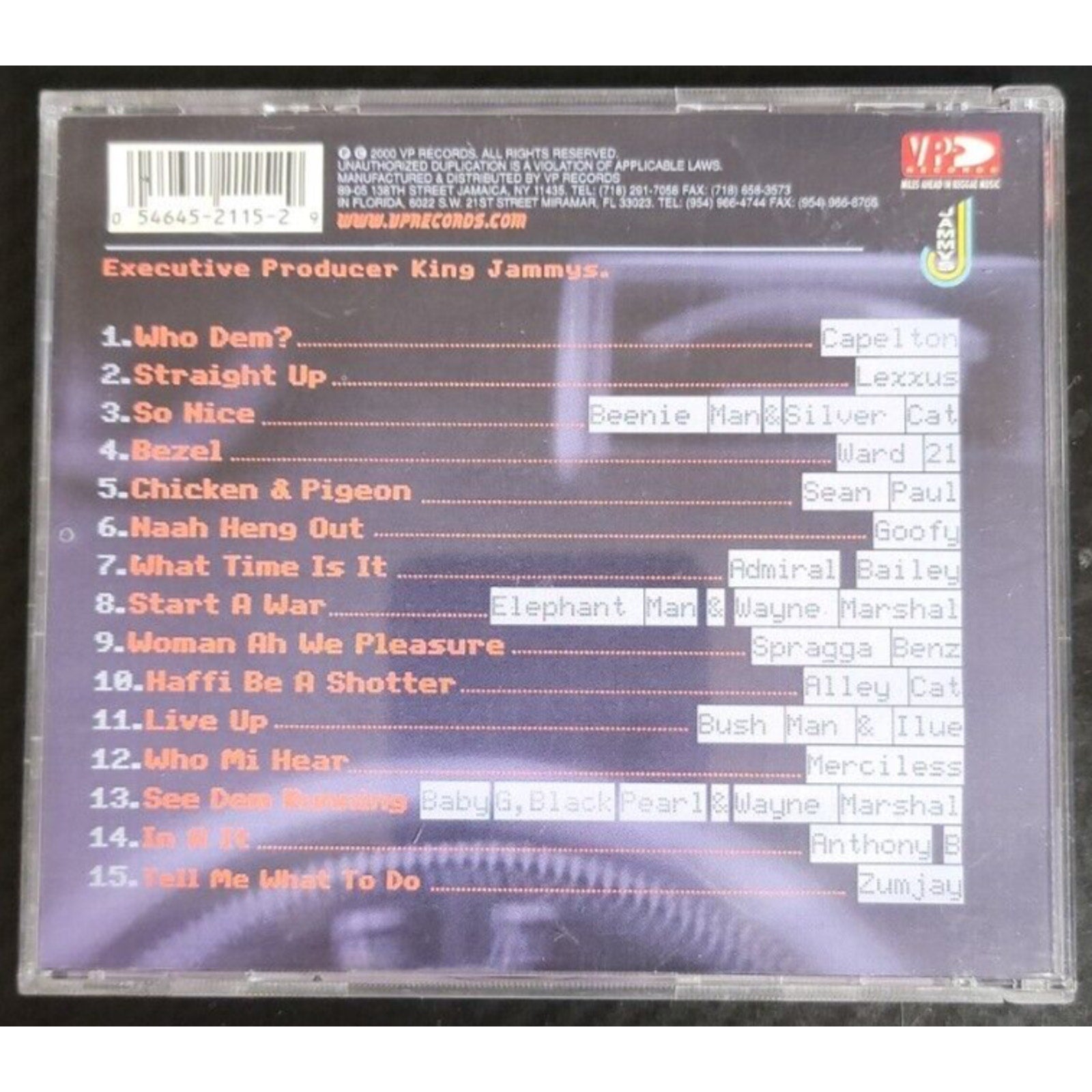 DJ's Choice by Various Artists (CD, May-2005, VP Records)
