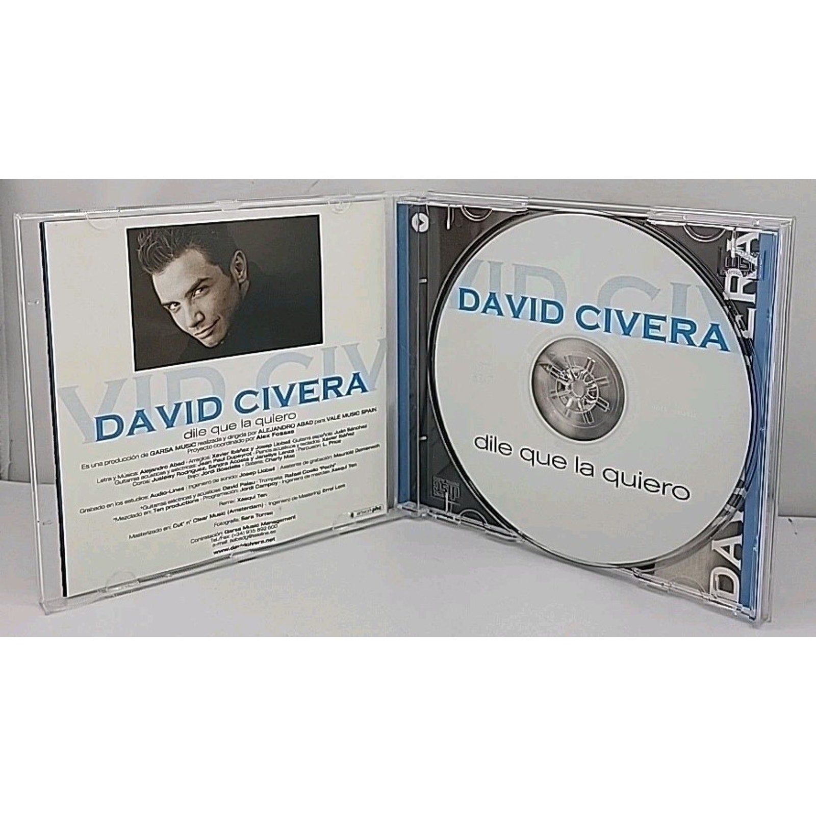 Dile Que la Quiero by David Civera (CD, Jun-2002, Vale)