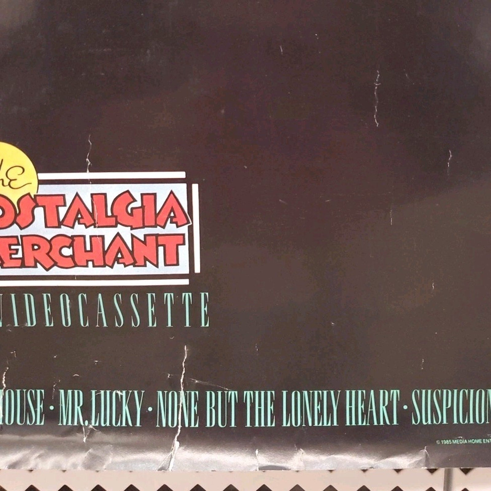 1985 Movie Theatre Promo Poster Cary Grant 20"x40" The Nostalgia Merchant