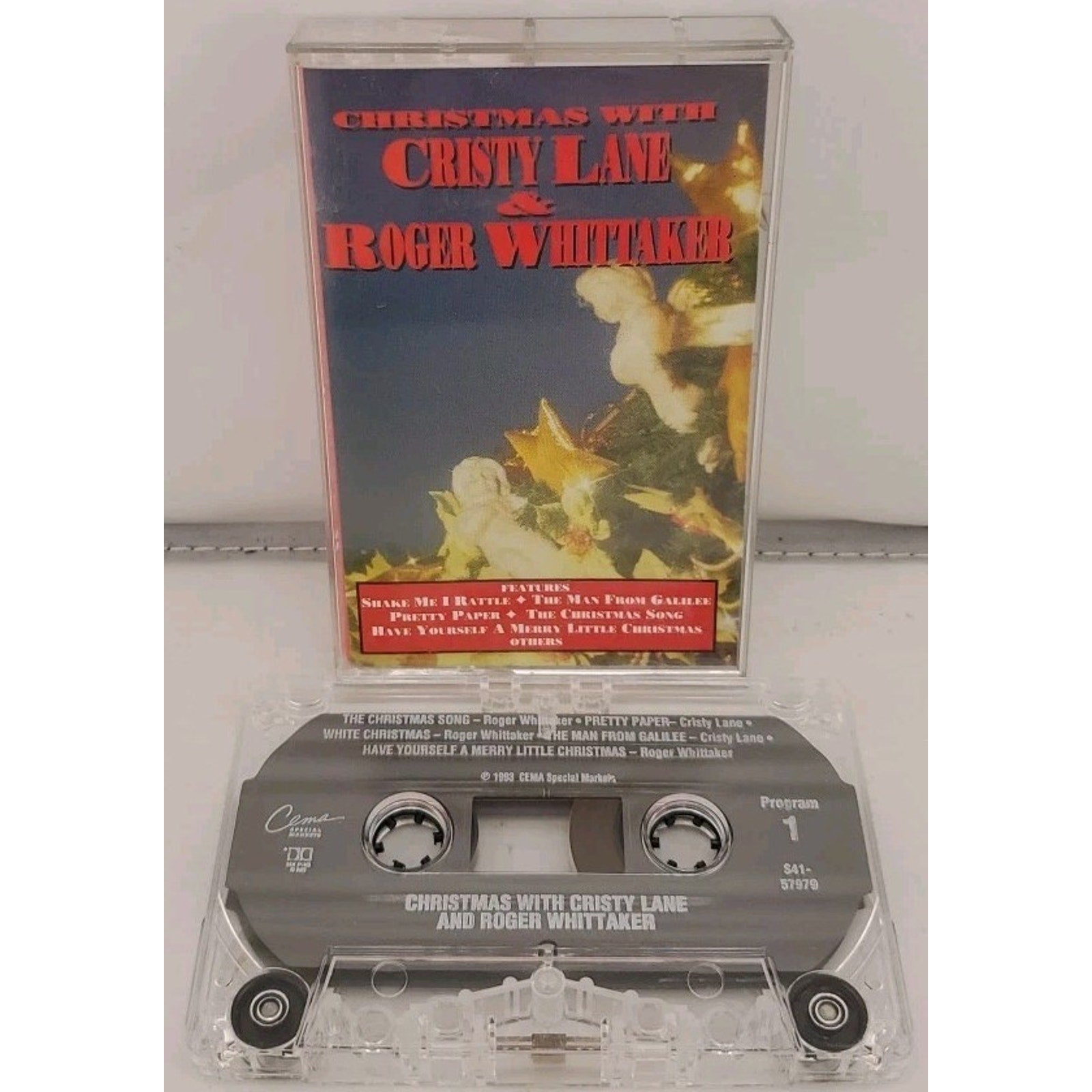 Christmas With Cristy Lane & Roger Whittaker (Cassette)