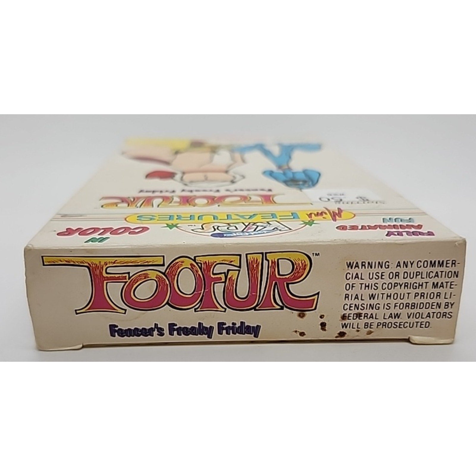 Foofur - Fencers Freaky Friday (VHS, 1991)