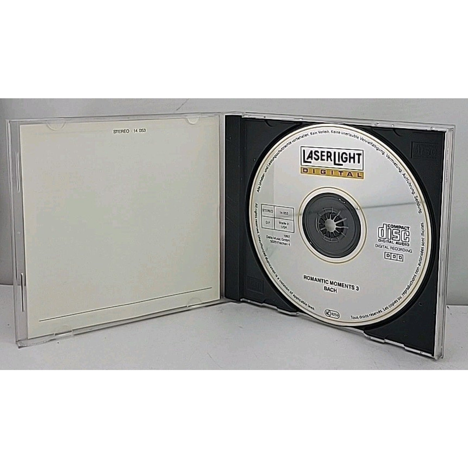 Vol. 3 Bach by Bach / Pommer (CD, 1992)